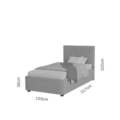 Κρεβάτι Billy Τερακότα 90x200εκ