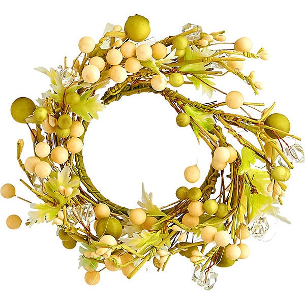 Στεφανάκι Πράσινο με Μπιλάκια 8εκ