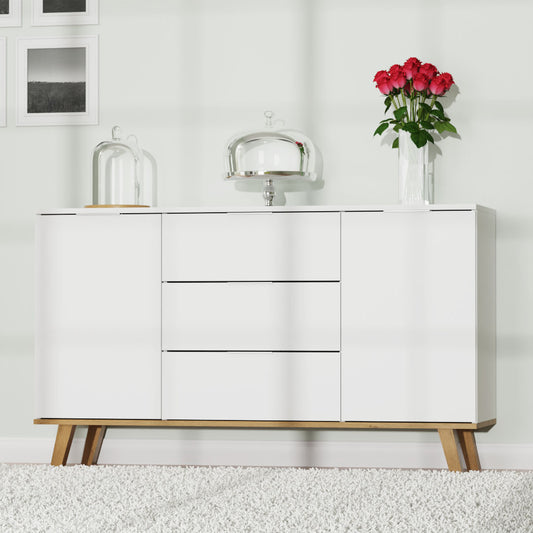 Μπουφές Neptune Λευκό-Σονόμα 138x40x82