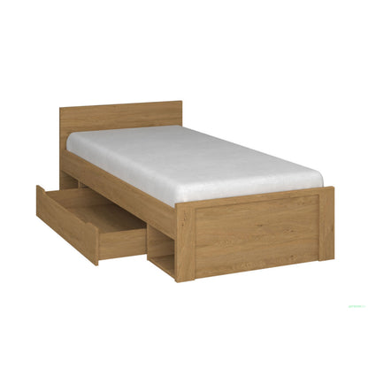 Κρεβάτι Pavi Μονό Βελανιδιά με Πάτωμα 900x200εκ