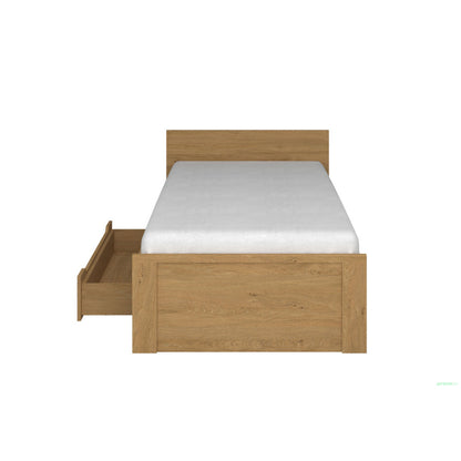 Κρεβάτι Pavi Μονό Βελανιδιά με Πάτωμα 900x200εκ