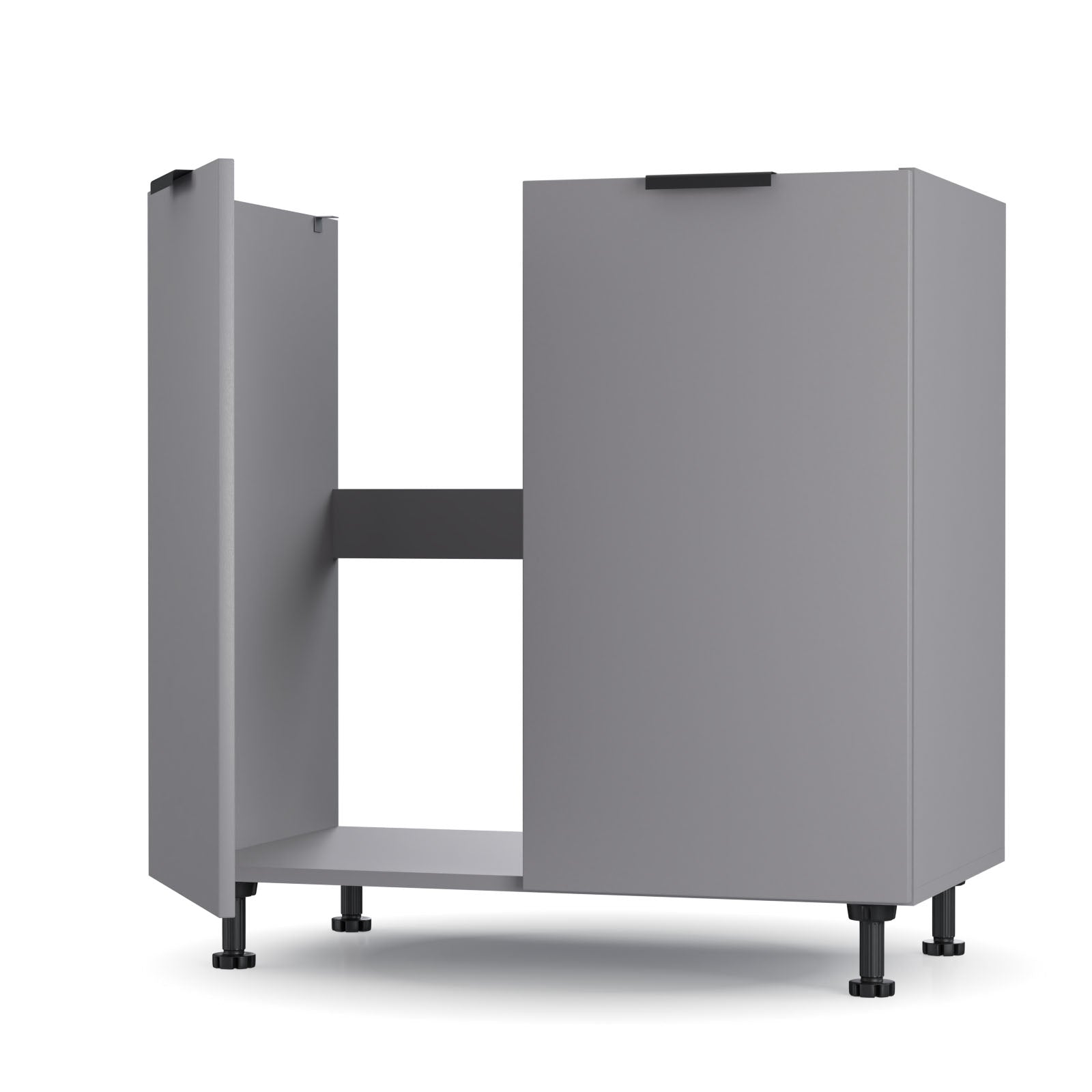 Craft Ντουλάπι Νεροχύτη Γραφίτη 80x48x82