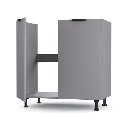 Craft Ντουλάπι Νεροχύτη Γραφίτη 80x48x82