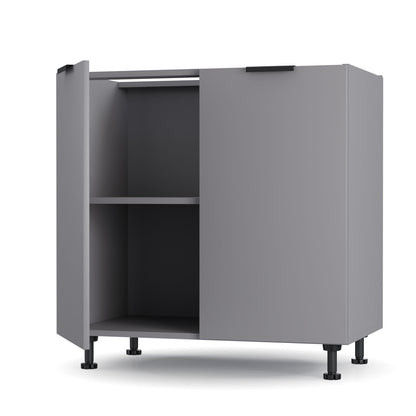 Craft Κάτω Ντουλάπι Γραφίτη 80x48x82
