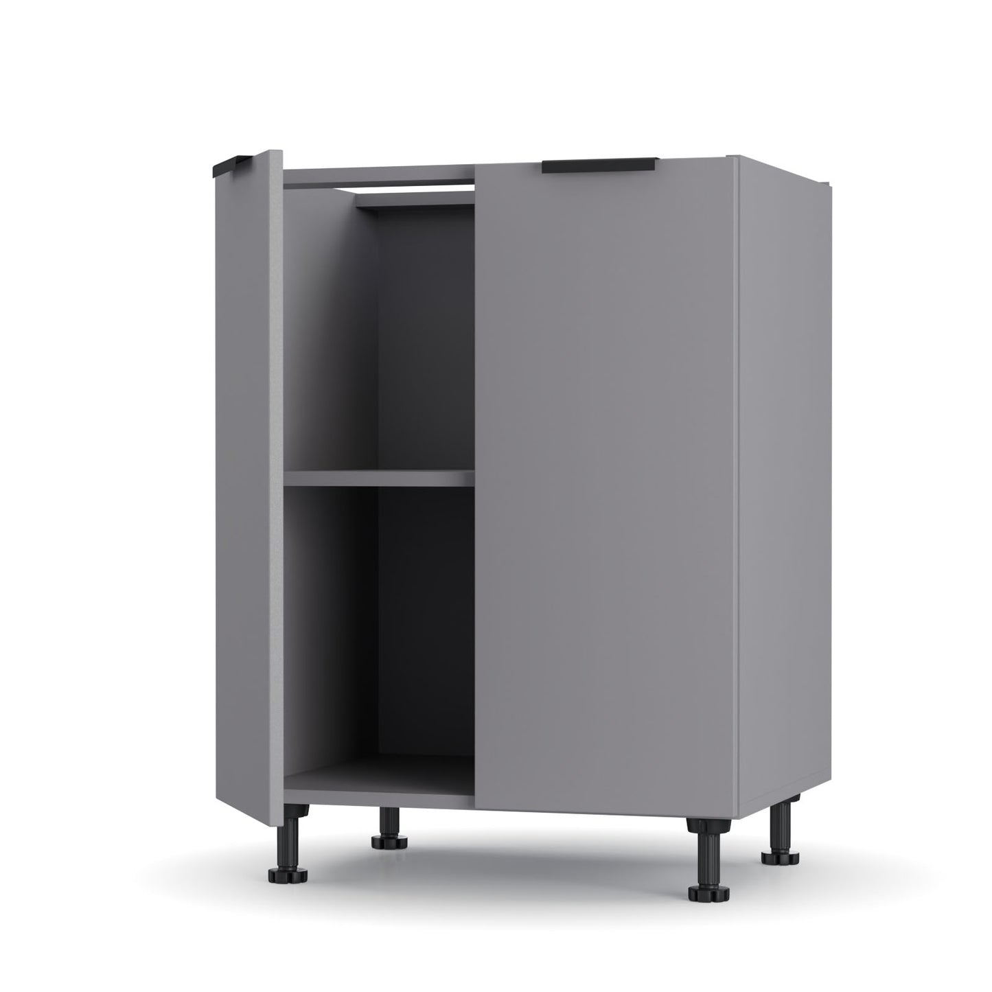 Craft Κάτω Ντουλάπι Γραφίτη 60x48x82