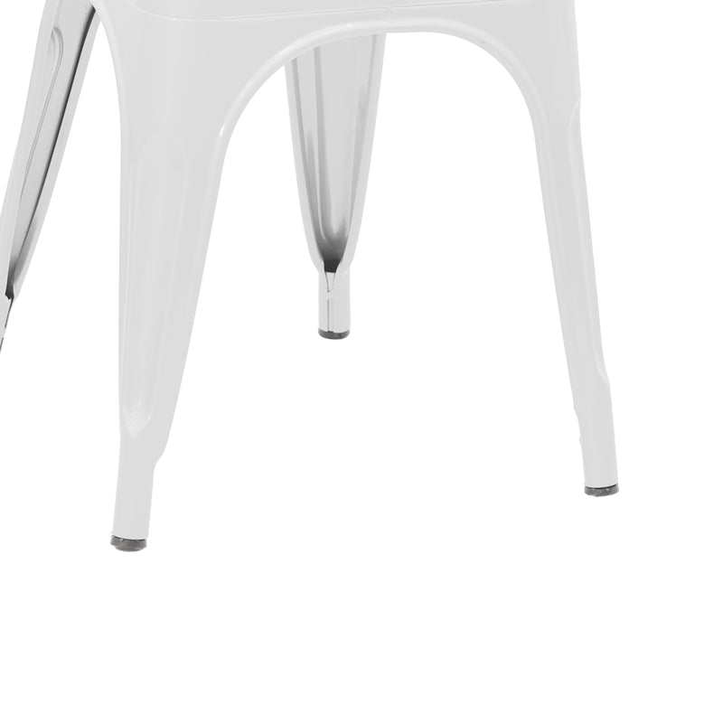 Καρέκλα Utopia Λευκό Μέταλλο 44X44X85