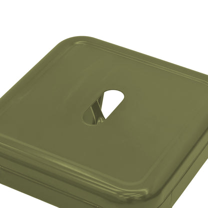 Σκαμπό Utopia Μέταλλο σε Λαδί Απόχρωση 30x30x45