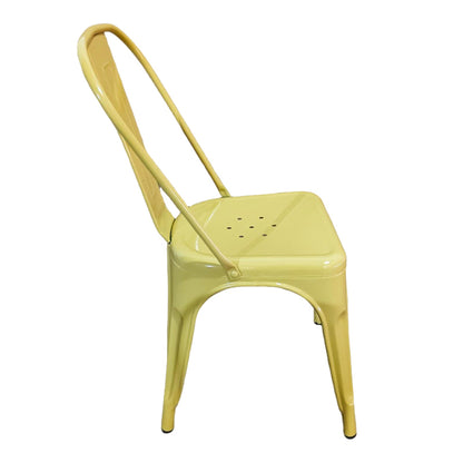 Chair Utopia Metal Yellow 44x44x85