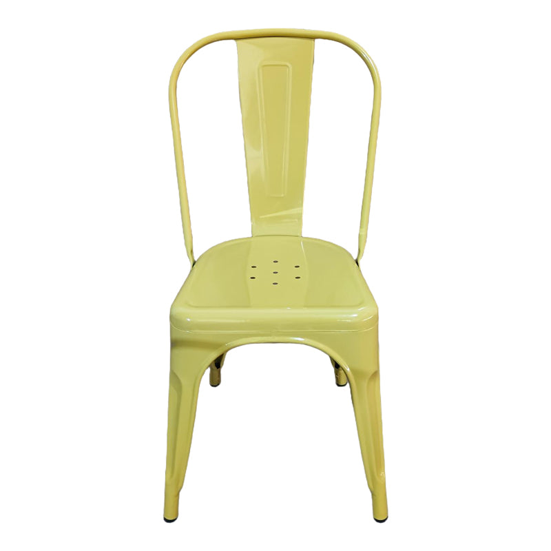 Chair Utopia Metal Yellow 44x44x85