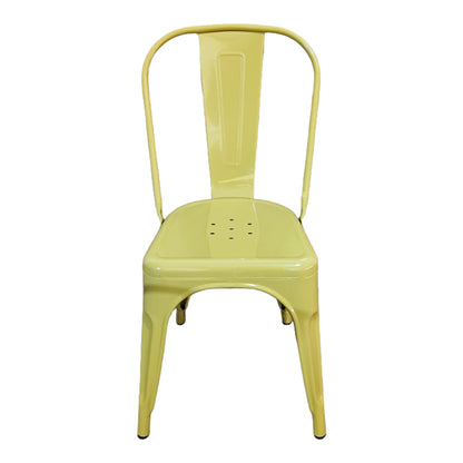 Chair Utopia Metal Yellow 44x44x85