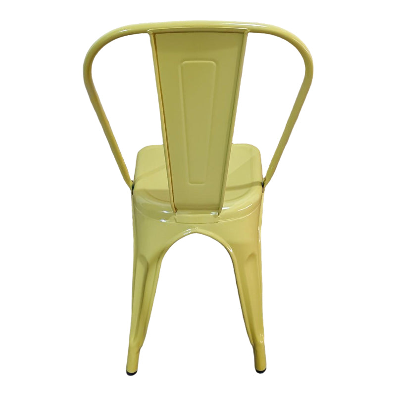 Chair Utopia Metal Yellow 44x44x85