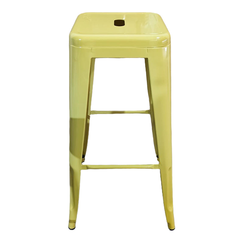 Bar Stool Utopia Metal Yellow 42x42x76