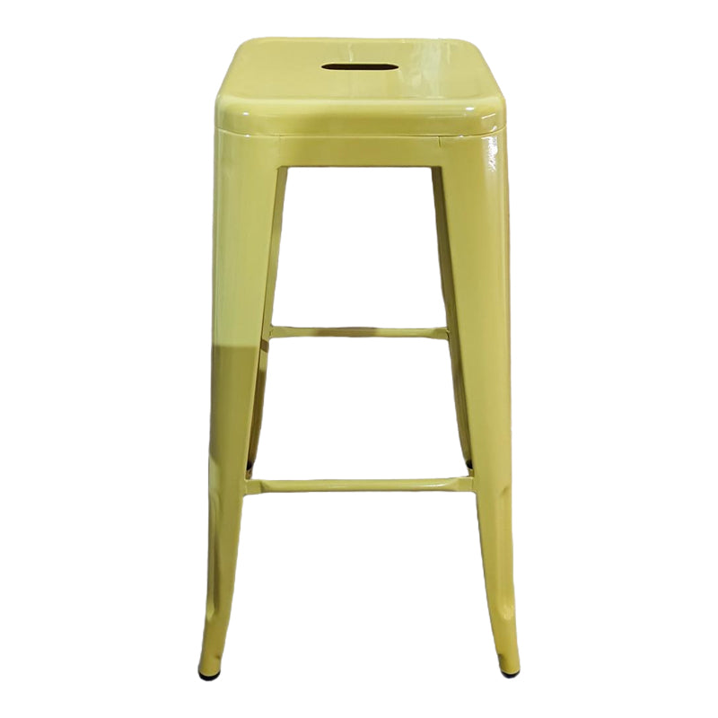 Bar Stool Utopia Metal Yellow 42x42x76