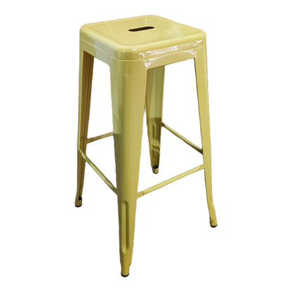 Bar Stool Utopia Metal Yellow 42x42x76
