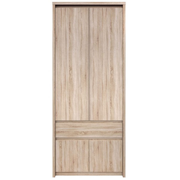 Ντουλάπα Δίφυλλη Norton Sonoma 88x55x210