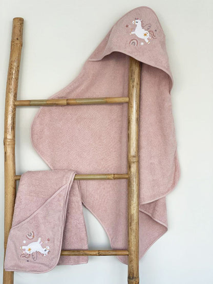 Fluffy Κεντητή Κάπα Powder 75x75