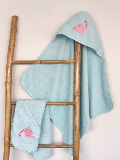 Fluffy Κεντητή Κάπα Light Blue 75x75