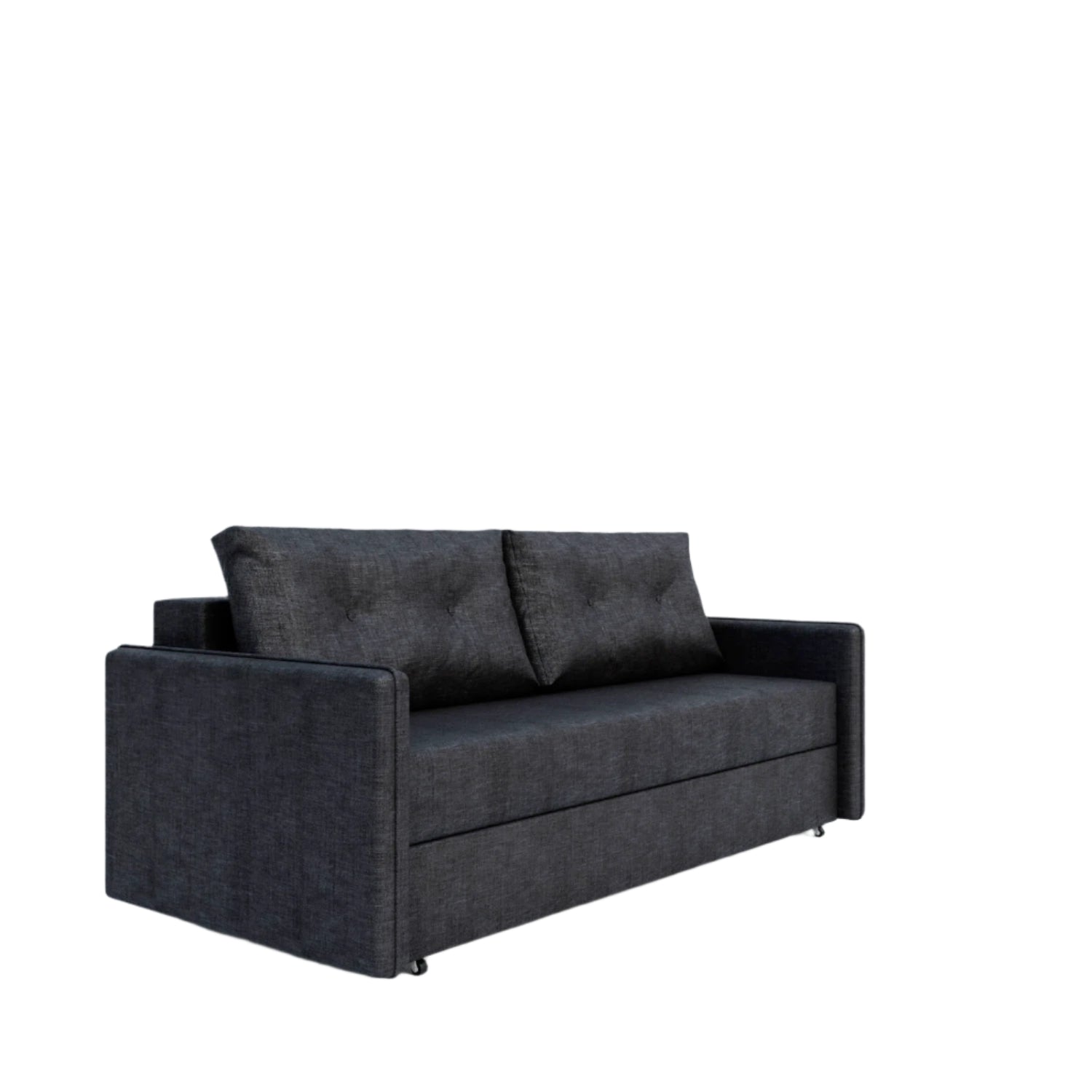 Καναπές Κρεβάτι London Τριθέσιος με Αποθηκευτικό Χώρο Γκρι 208x101x94