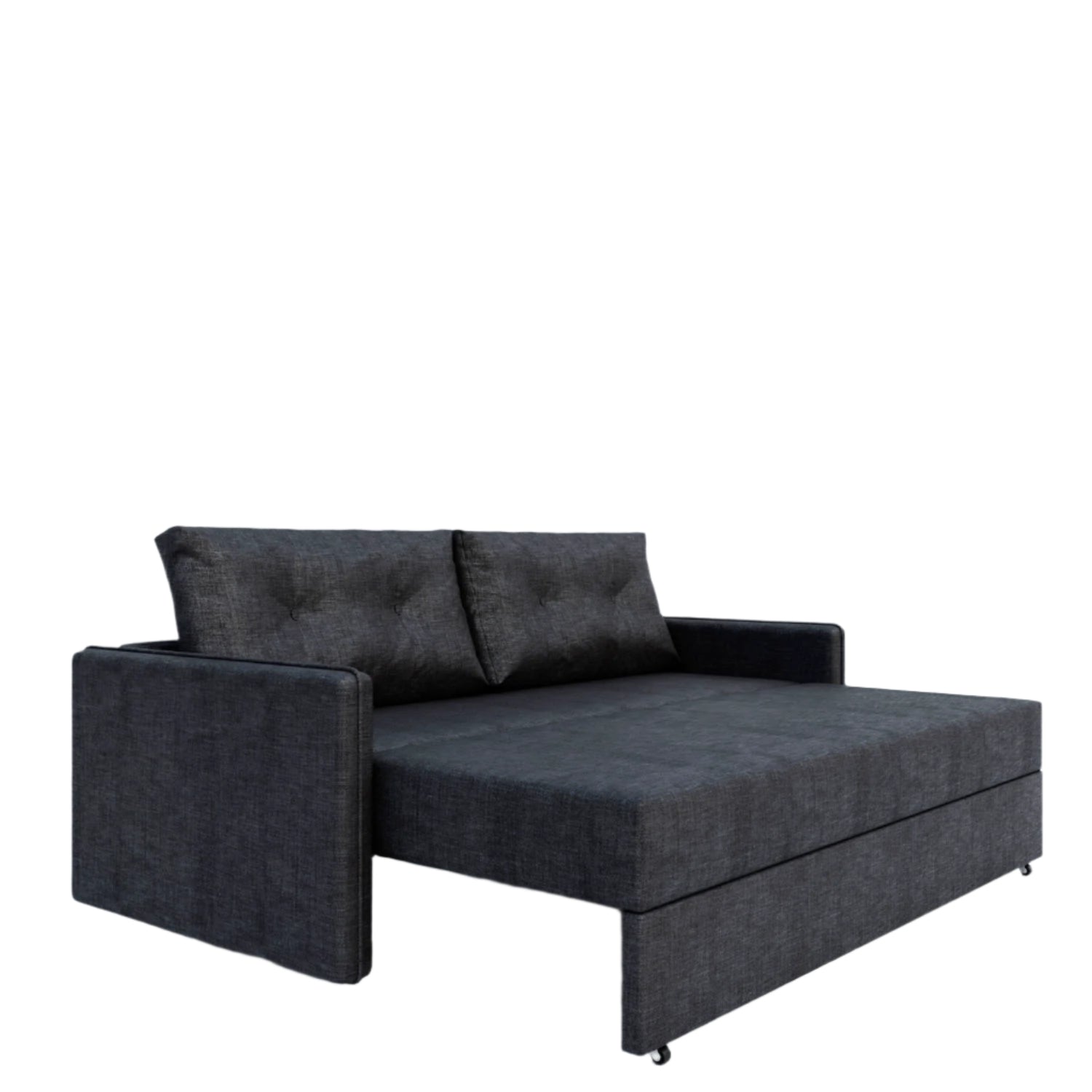 Καναπές Κρεβάτι London Τριθέσιος με Αποθηκευτικό Χώρο Γκρι 208x101x94