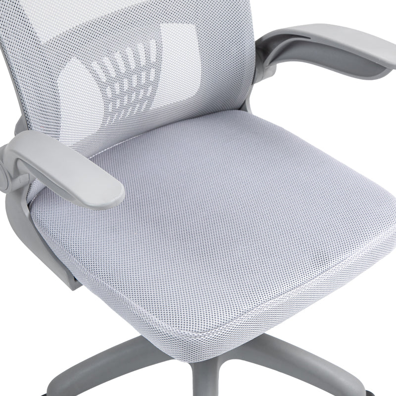Καρέκλα Γραφείου Εργασίας Annalise Mesh Γκρι 57x53x100