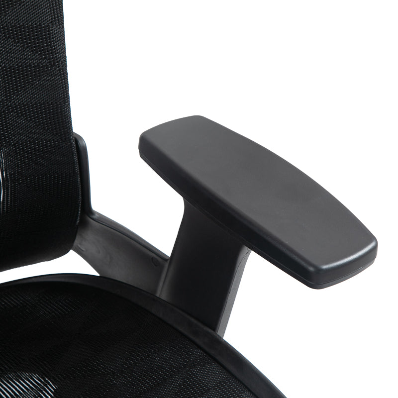 Καρέκλα Γραφείου Εργασίας Mergi Μαύρο Mesh 62x63x120