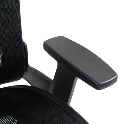 Καρέκλα Γραφείου Εργασίας Mergi Μαύρο Mesh 62x63x120