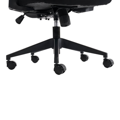 Καρέκλα Γραφείου Διευθυντή Cadrey Mesh Μαύρο 67x64x120-128