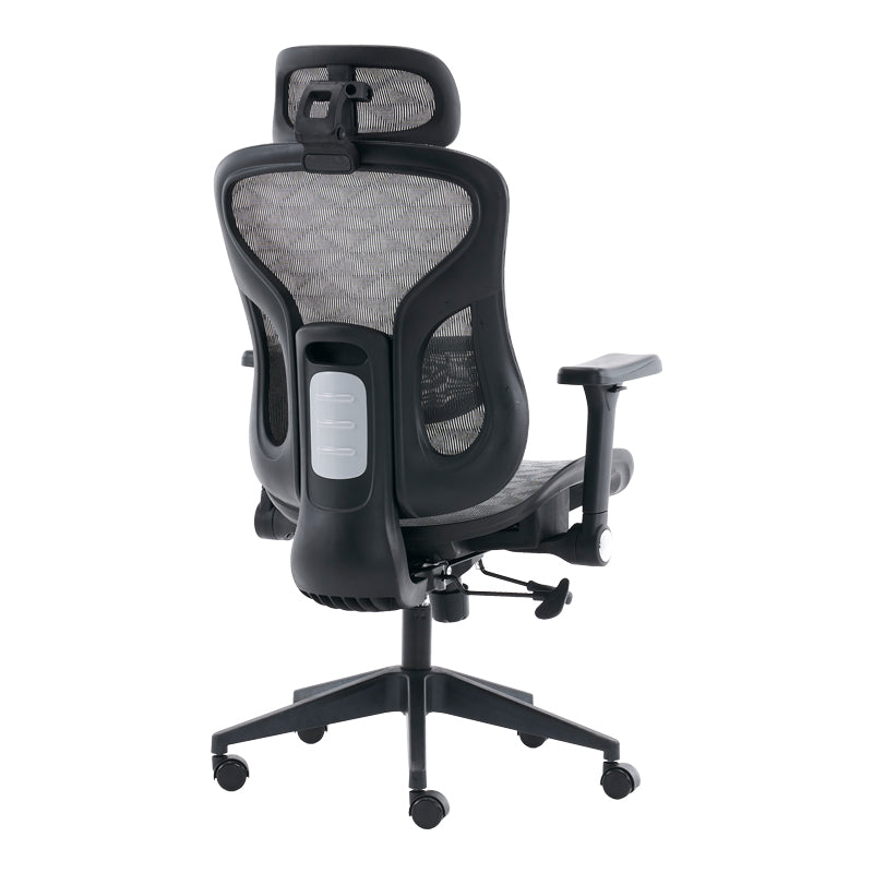 Καρέκλα Γραφείου Εργασίας Mesgo Μαύρο-Γκρι 68x67-72x110-136