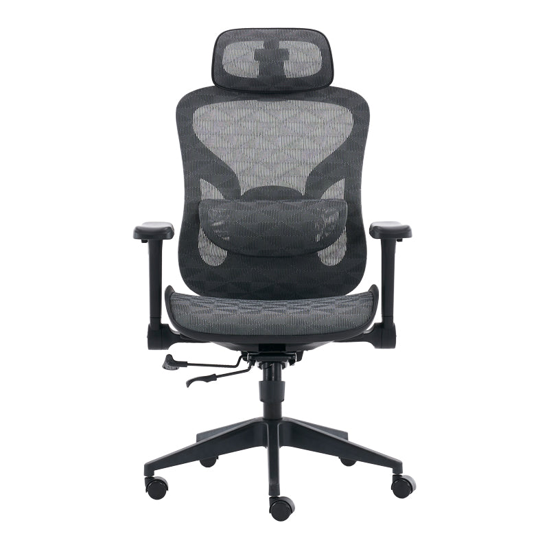 Καρέκλα Γραφείου Εργασίας Mesgo Μαύρο-Γκρι 68x67-72x110-136