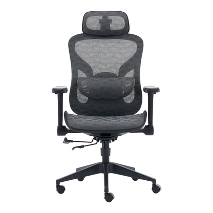 Καρέκλα Γραφείου Εργασίας Mesgo Μαύρο-Γκρι 68x67-72x110-136