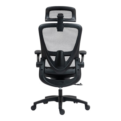 Καρέκλα Γραφείου Εργασίας Zenyk Mesh Μαύρη 63x70x126