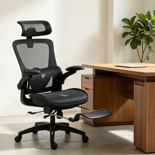 Office Desk Chair Zenyk Mesh Black 63x70x126