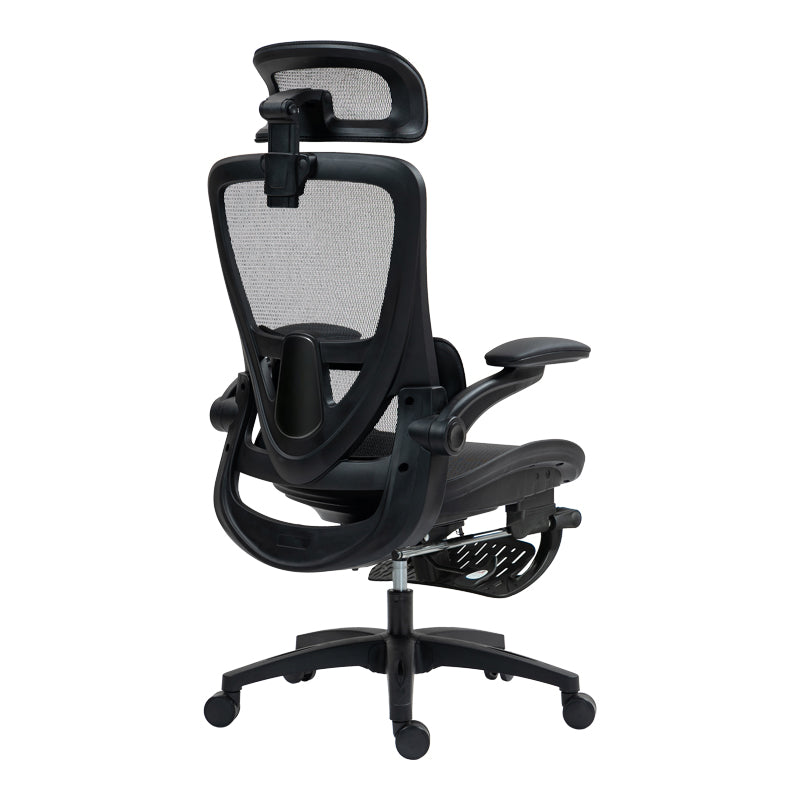 Καρέκλα Γραφείου Εργασίας Zenyk Mesh Μαύρη 63x70x126