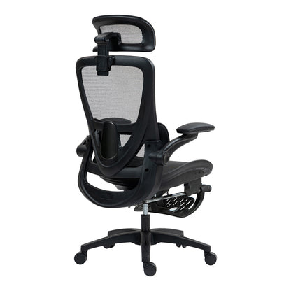 Καρέκλα Γραφείου Εργασίας Zenyk Mesh Μαύρη 63x70x126