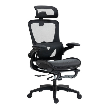 Καρέκλα Γραφείου Εργασίας Zenyk Mesh Μαύρη 63x70x126