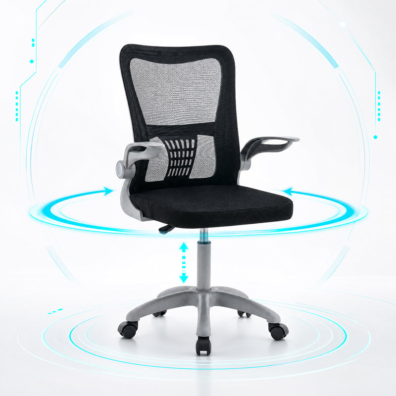 Καρέκλα Γραφείου Εργασίας Annalise Μαύρο Mesh 57x53x100