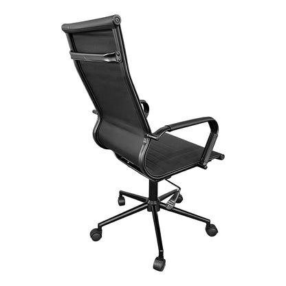 Καρέκλα Γραφείου Διευθυντή Valter PU Μαύρο 55.5x58x108