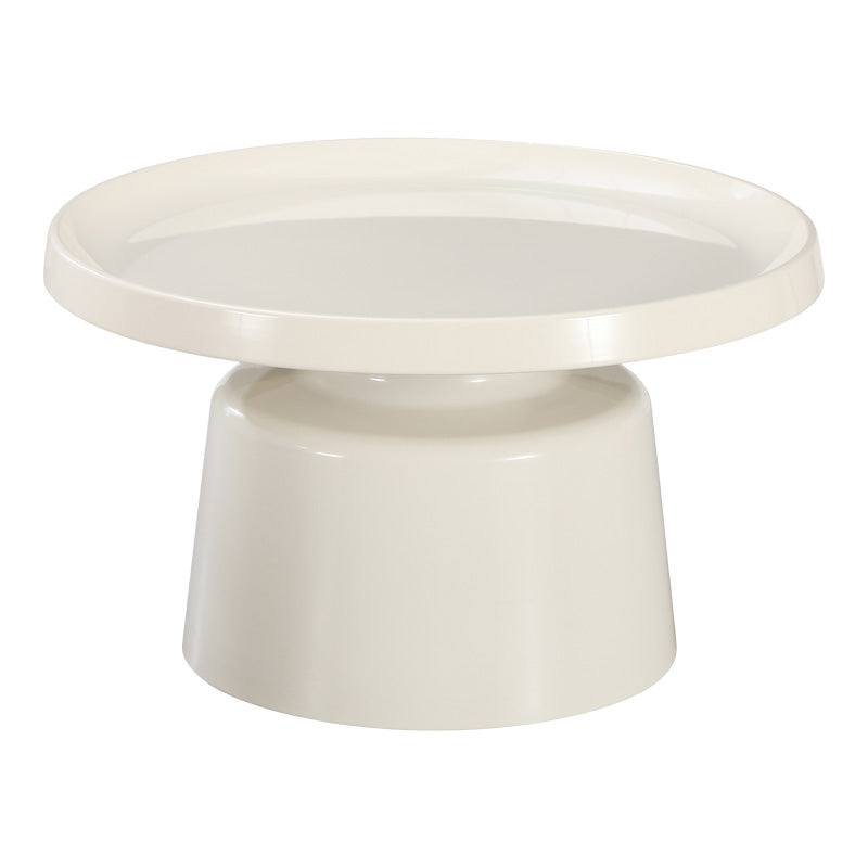 Ginoze Coffee Tables Set of 2 Metal White