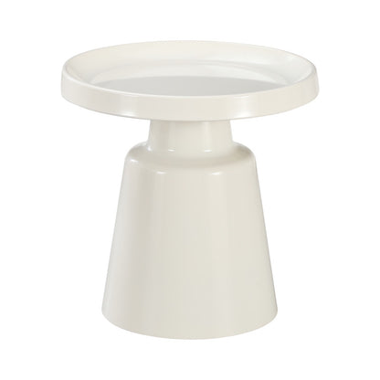 Ginoze Coffee Tables Set of 2 Metal White