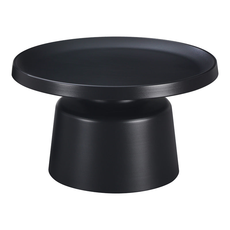 Ginoze Living Room Tables Set of 2 Metal Black