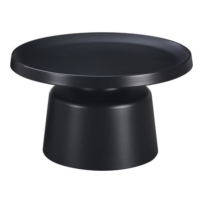 Ginoze Living Room Tables Set of 2 Metal Black