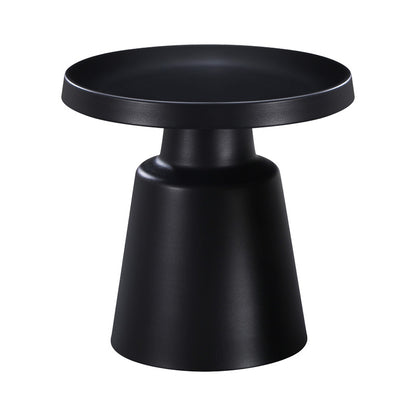 Ginoze Living Room Tables Set of 2 Metal Black