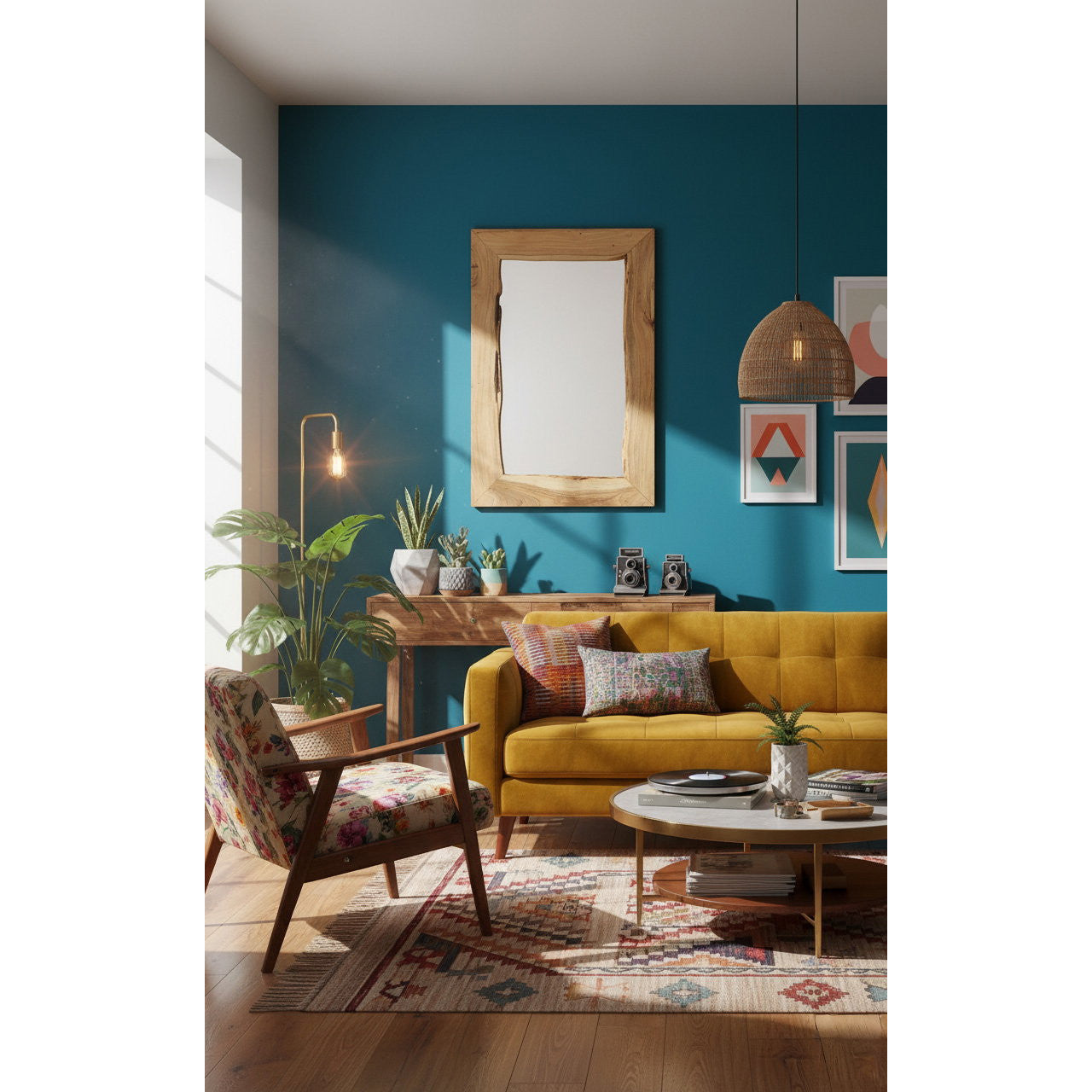 Mirror Eclipta 130x4x80