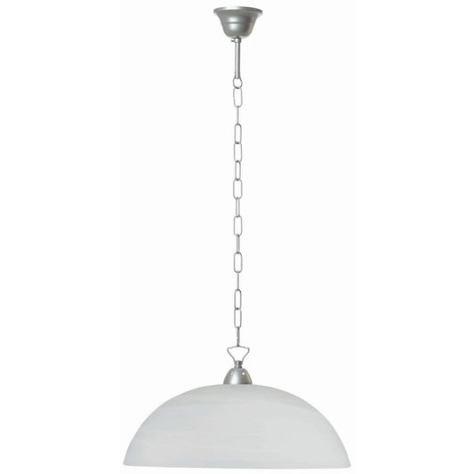 Φωτιστικό Μονόφωτο Γυαλί Λευκό Ε27 Φ40