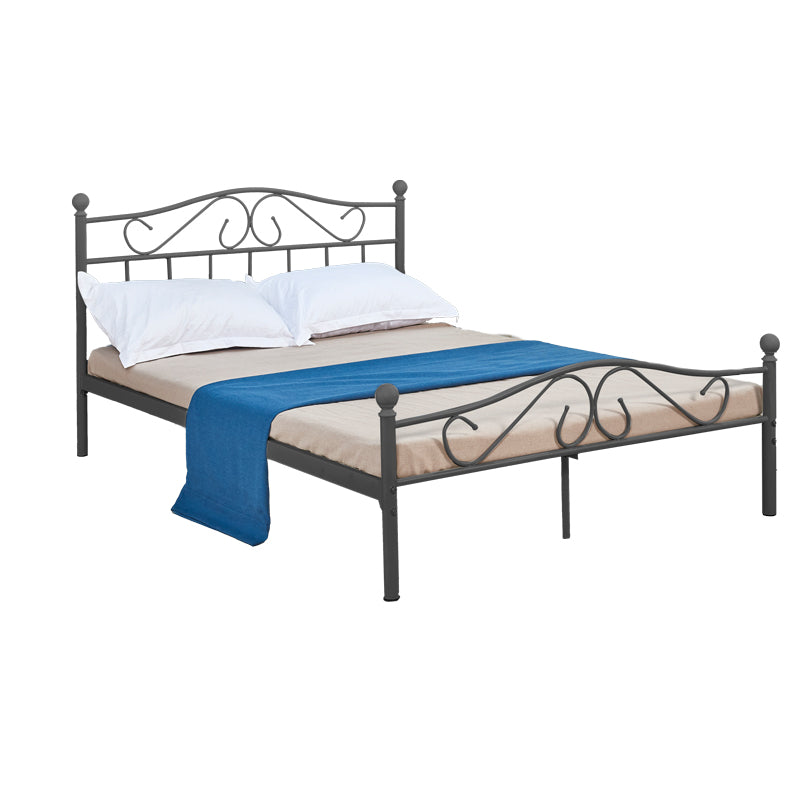 Κρεβάτι Yorick Μαύρο Μεταλλικό 140x190x99