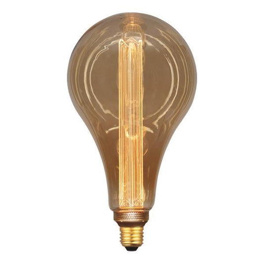 ΛΑΜΠΑ LED ΑΧΛΑΔΙ P165 35W Ε27 2000K 220-240V GOLD GLASS DIMMABLE