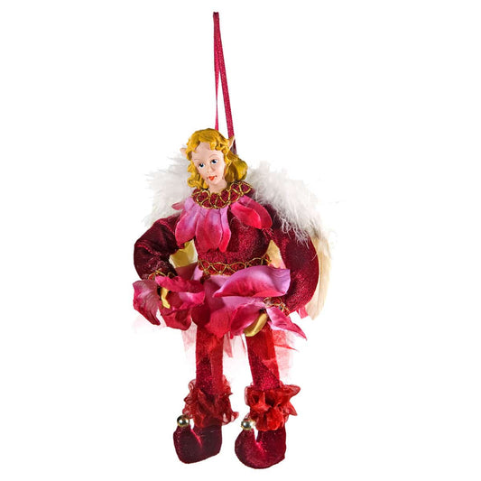 Νεράιδα Κεραμική Μπορντώ 18εκ