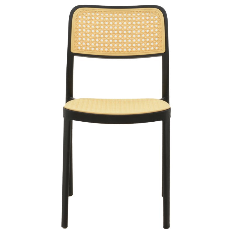 Καρέκλα Westley PP Φυσικό-Μαύρο 55X47X81