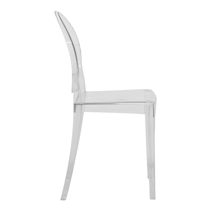Καρέκλα Narova Διάφανο PC 40x45x92