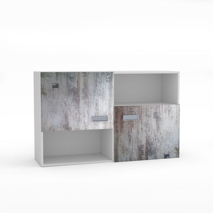 Ραφιέρα Τοίχου Pump Λευκό 120x34x75